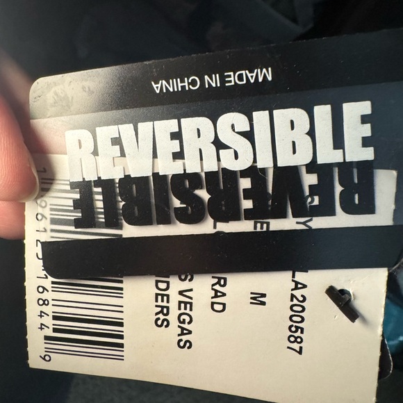 Las Vegas Raiders Men Jacket - Black and Gray - Picture 5 of 8